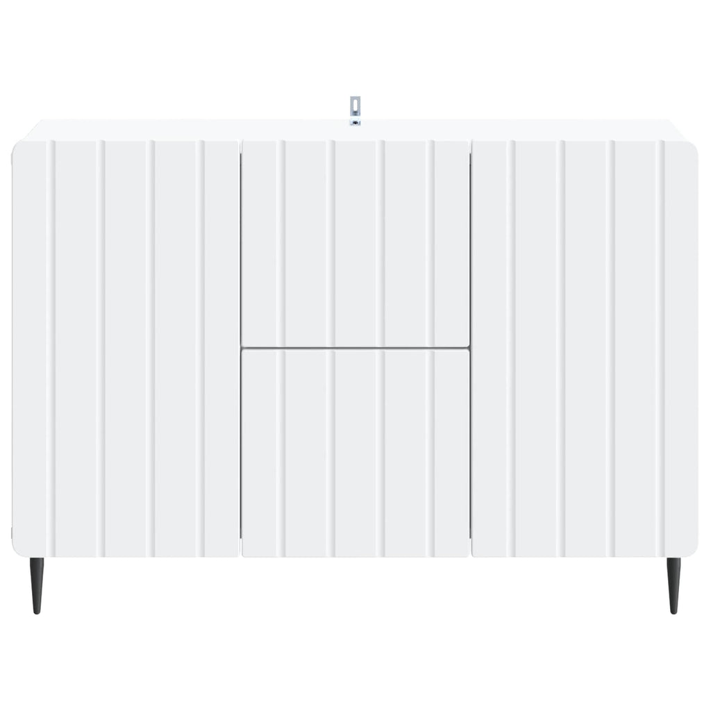 vidaXL Bufet Biały 89 x 34,5 x 62 cm Drewno inżynieryjne