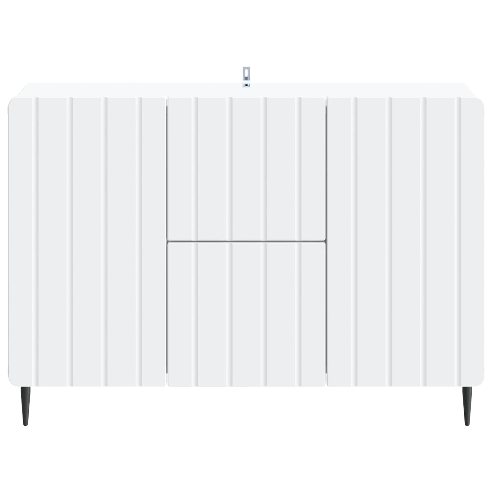 vidaXL Bufet Biały 89 x 34,5 x 62 cm Drewno inżynieryjne