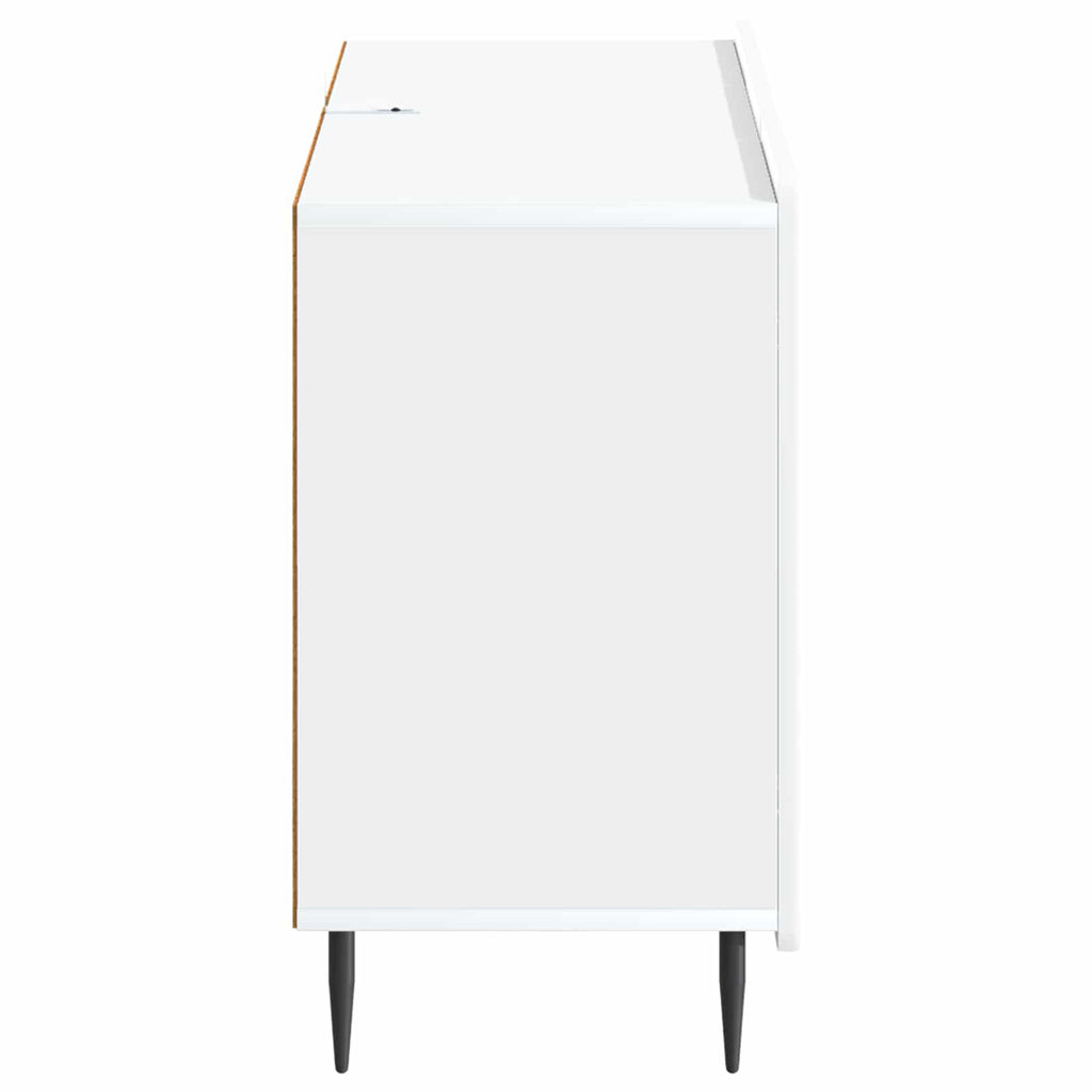 vidaXL Bufet Biały 89 x 34,5 x 62 cm Drewno inżynieryjne