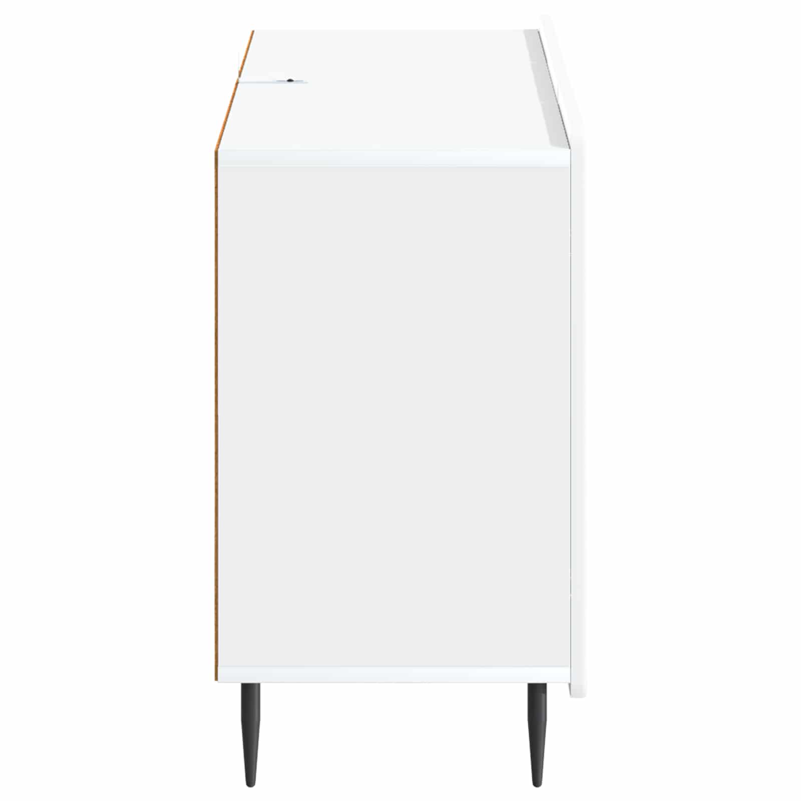 vidaXL Bufet Biały 89 x 34,5 x 62 cm Drewno inżynieryjne