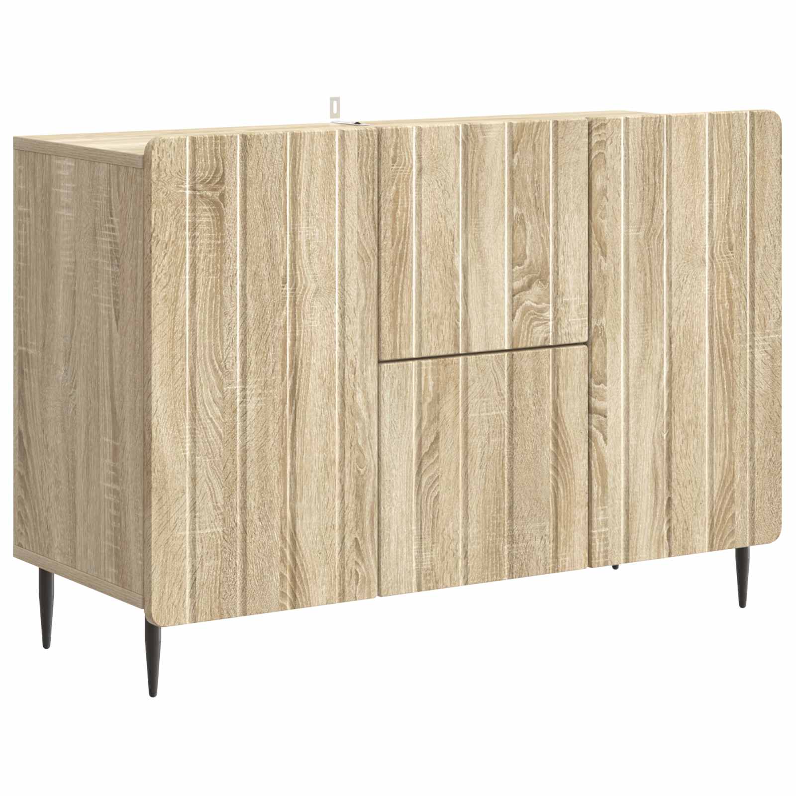 vidaXL Bufet dąb Sonoma 89 x 34,5 x 62 cm Drewno inżynieryjne