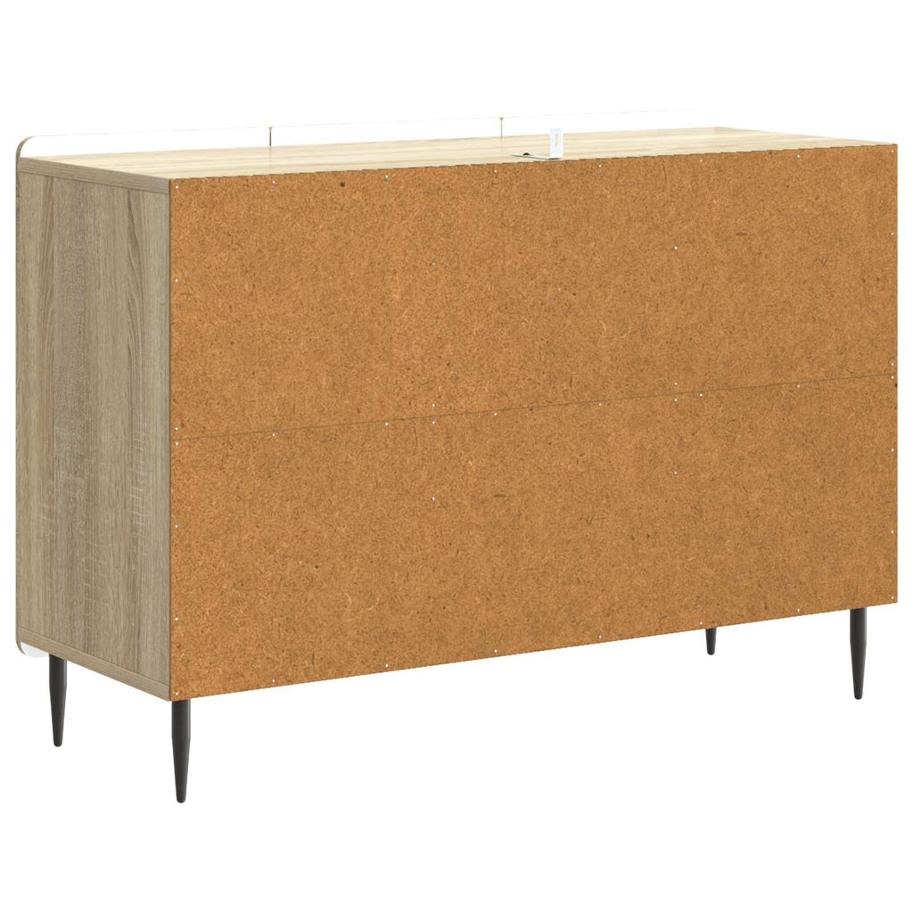 vidaXL Bufet dąb Sonoma 89 x 34,5 x 62 cm Drewno inżynieryjne