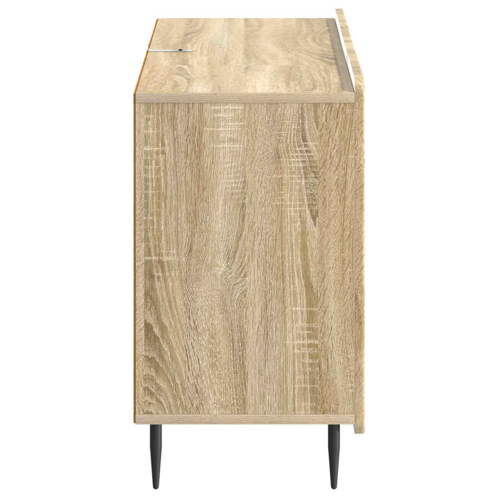 vidaXL Bufet dąb Sonoma 89 x 34,5 x 62 cm Drewno inżynieryjne