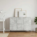 vidaXL Bufet Betonowy szary 89 x 34,5 x 62 cm Drewno inżynieryjne