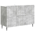 vidaXL Bufet Betonowy szary 89 x 34,5 x 62 cm Drewno inżynieryjne