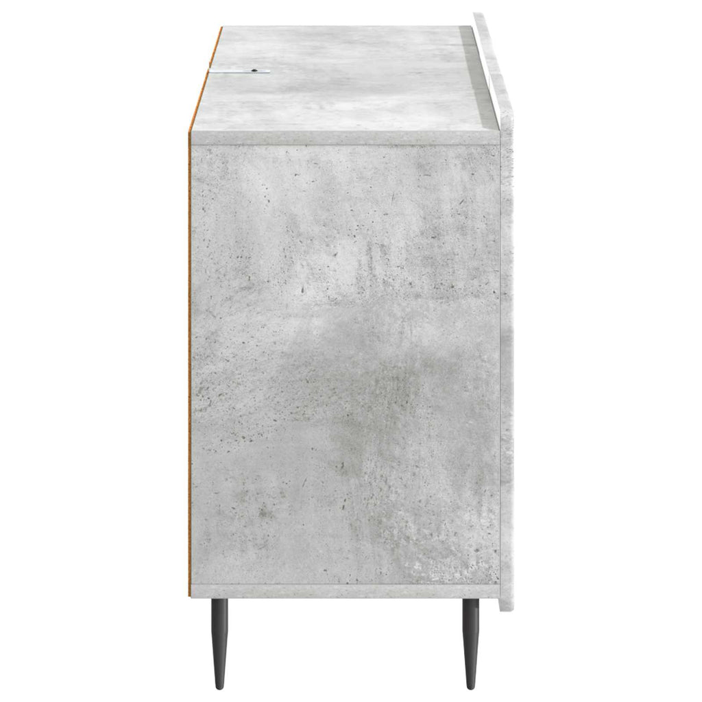 vidaXL Bufet Betonowy szary 89 x 34,5 x 62 cm Drewno inżynieryjne