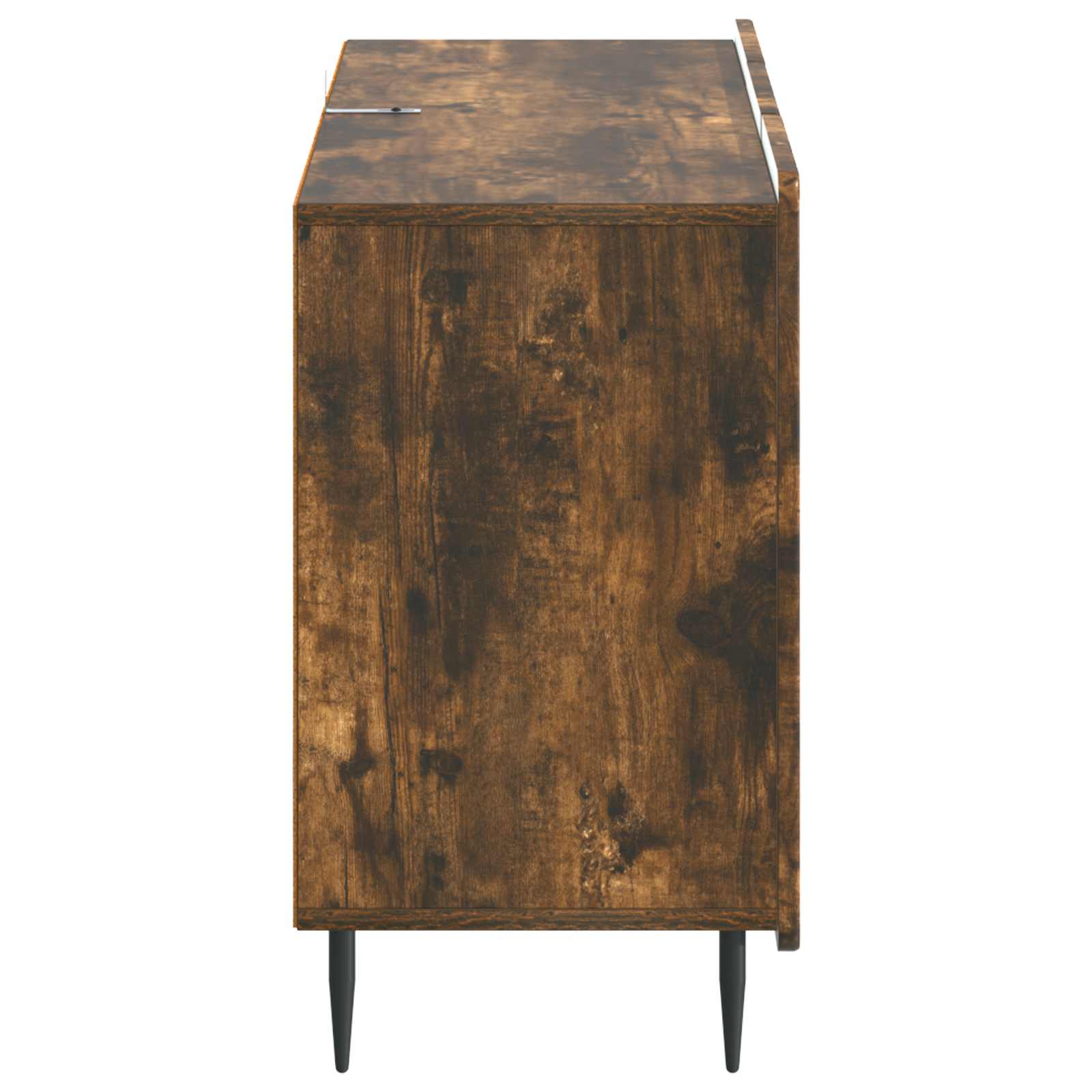 vidaXL Bufet Dąb wędzony 89 x 34,5 x 62 cm Drewno inżynieryjne