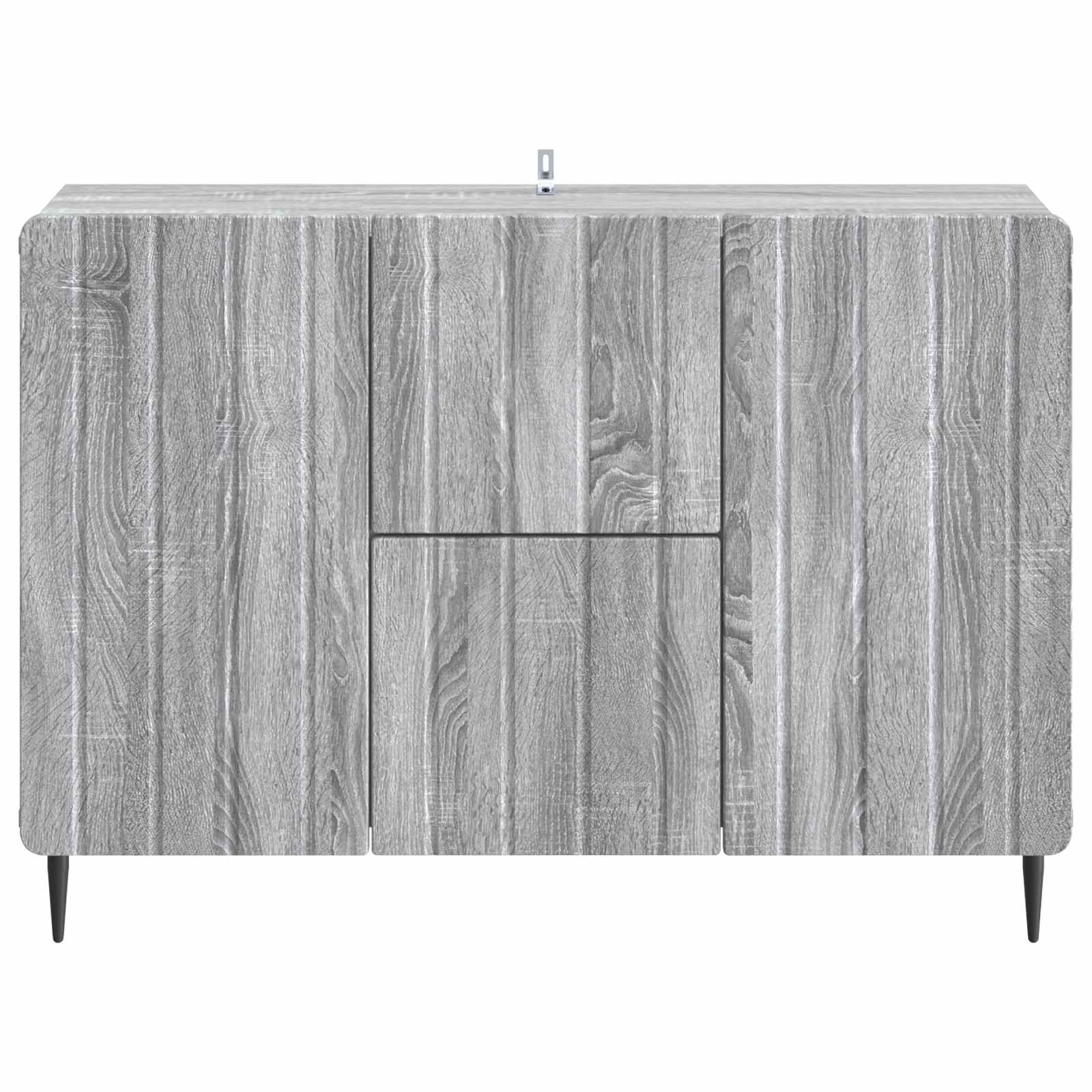 vidaXL Bufet Szary Sonoma 89 x 34,5 x 62 cm Drewno inżynieryjne