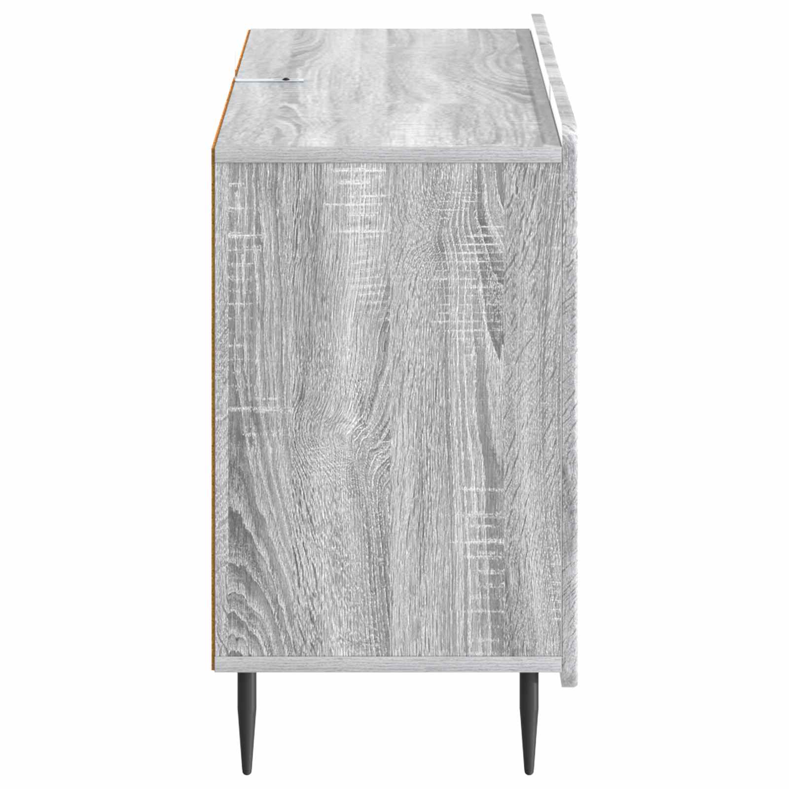 vidaXL Bufet Szary Sonoma 89 x 34,5 x 62 cm Drewno inżynieryjne
