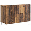 vidaXL Bufet Stare drewno 89 x 34,5 x 62 cm Drewno inżynieryjne