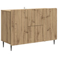 vidaXL Bufet Dąb artisan 89 x 34,5 x 62 cm Drewno inżynieryjne
