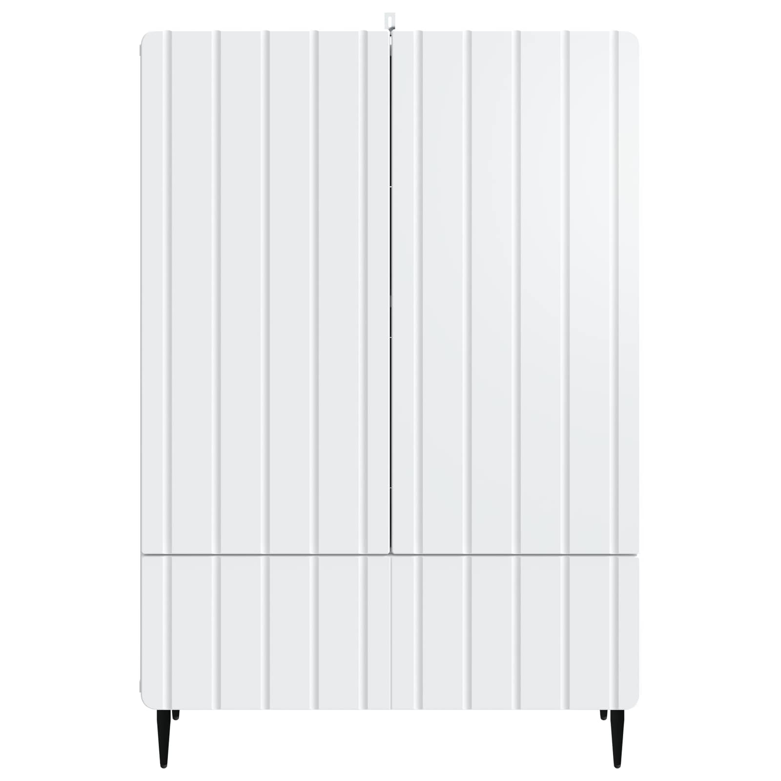 vidaXL Bufet Biały 66 x 34,5 x 97 cm Drewno inżynieryjne