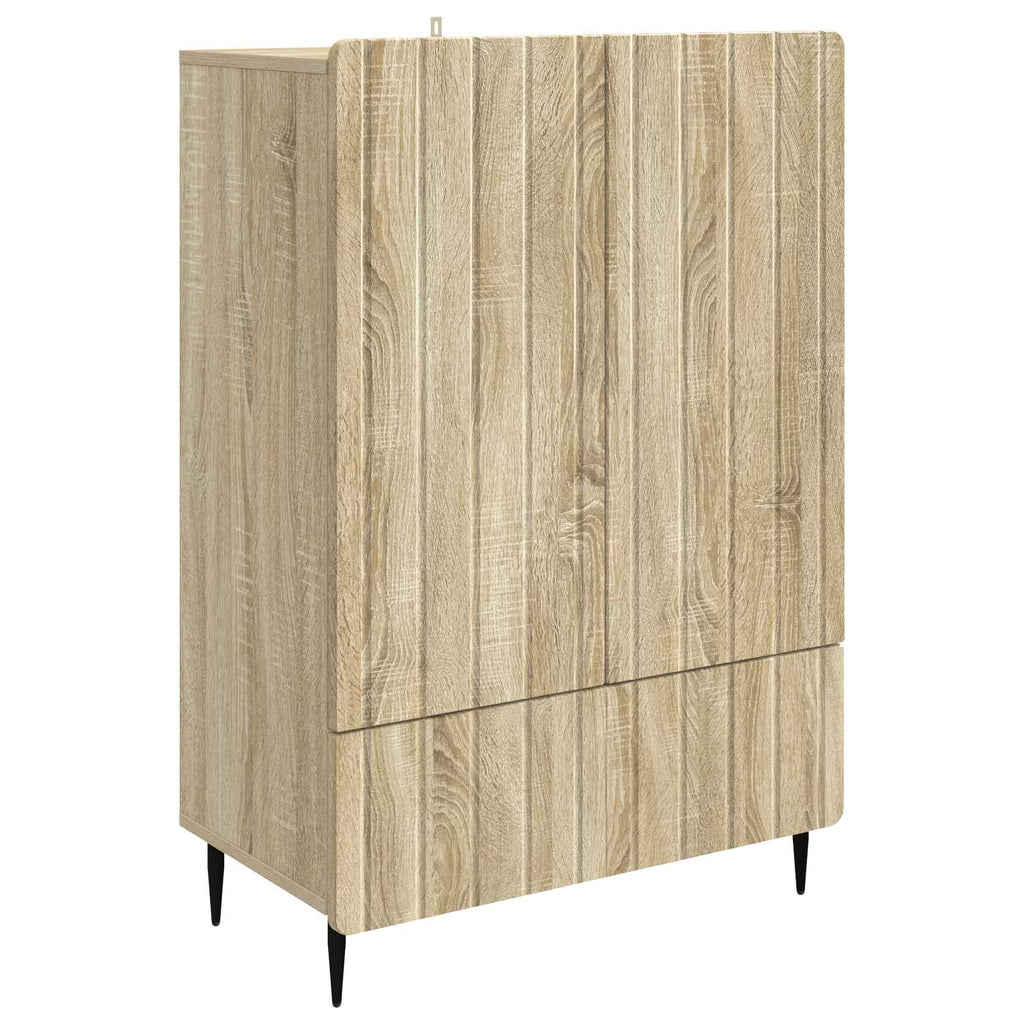vidaXL Bufet dąb Sonoma 66 x 34,5 x 97 cm Drewno inżynieryjne