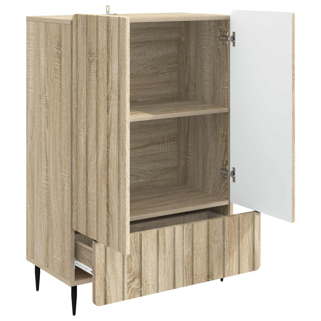 vidaXL Bufet dąb Sonoma 66 x 34,5 x 97 cm Drewno inżynieryjne