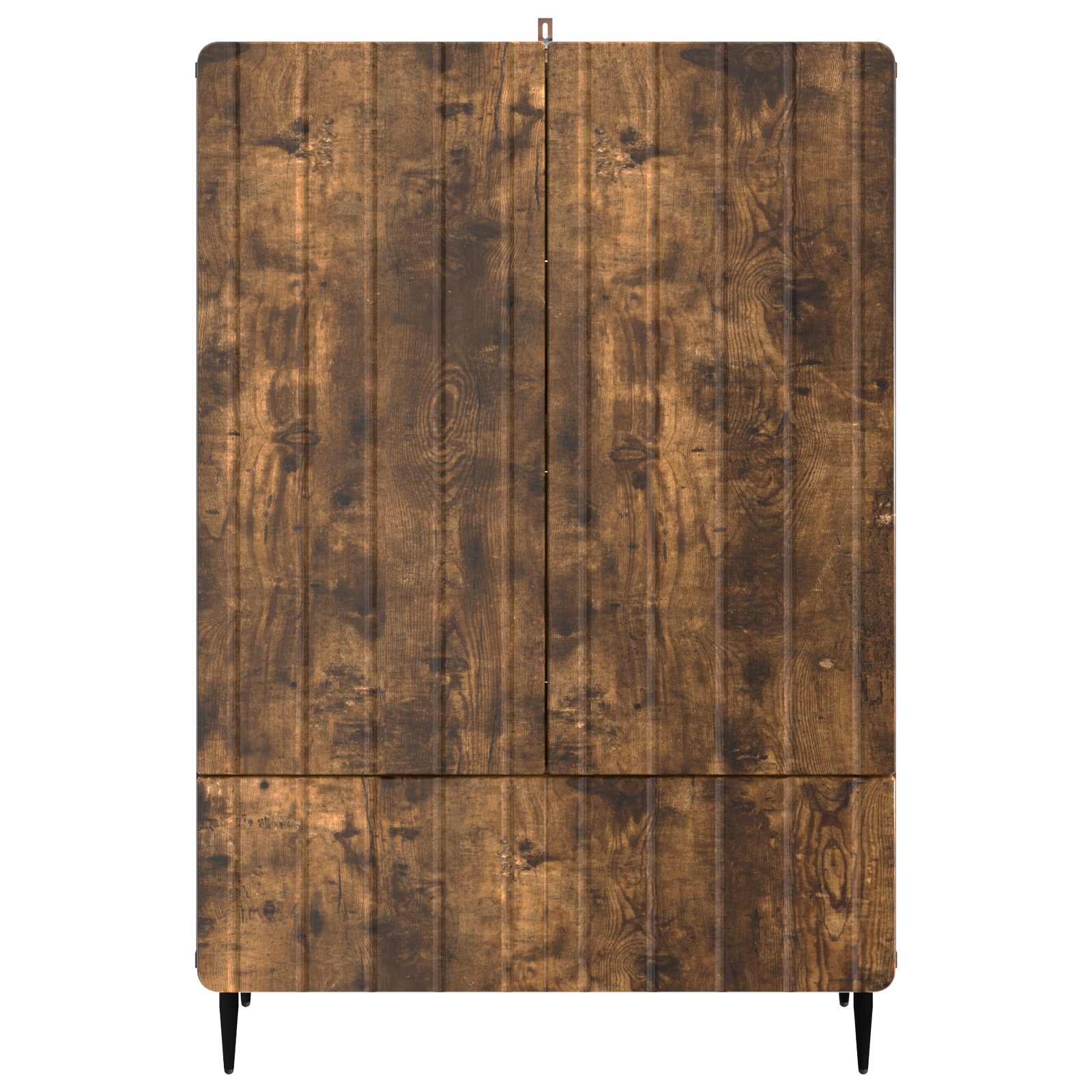 vidaXL Bufet Dąb wędzony 66 x 34,5 x 97 cm Drewno inżynieryjne