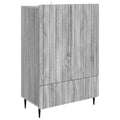vidaXL Bufet Szary Sonoma 66 x 34,5 x 97 cm Drewno inżynieryjne