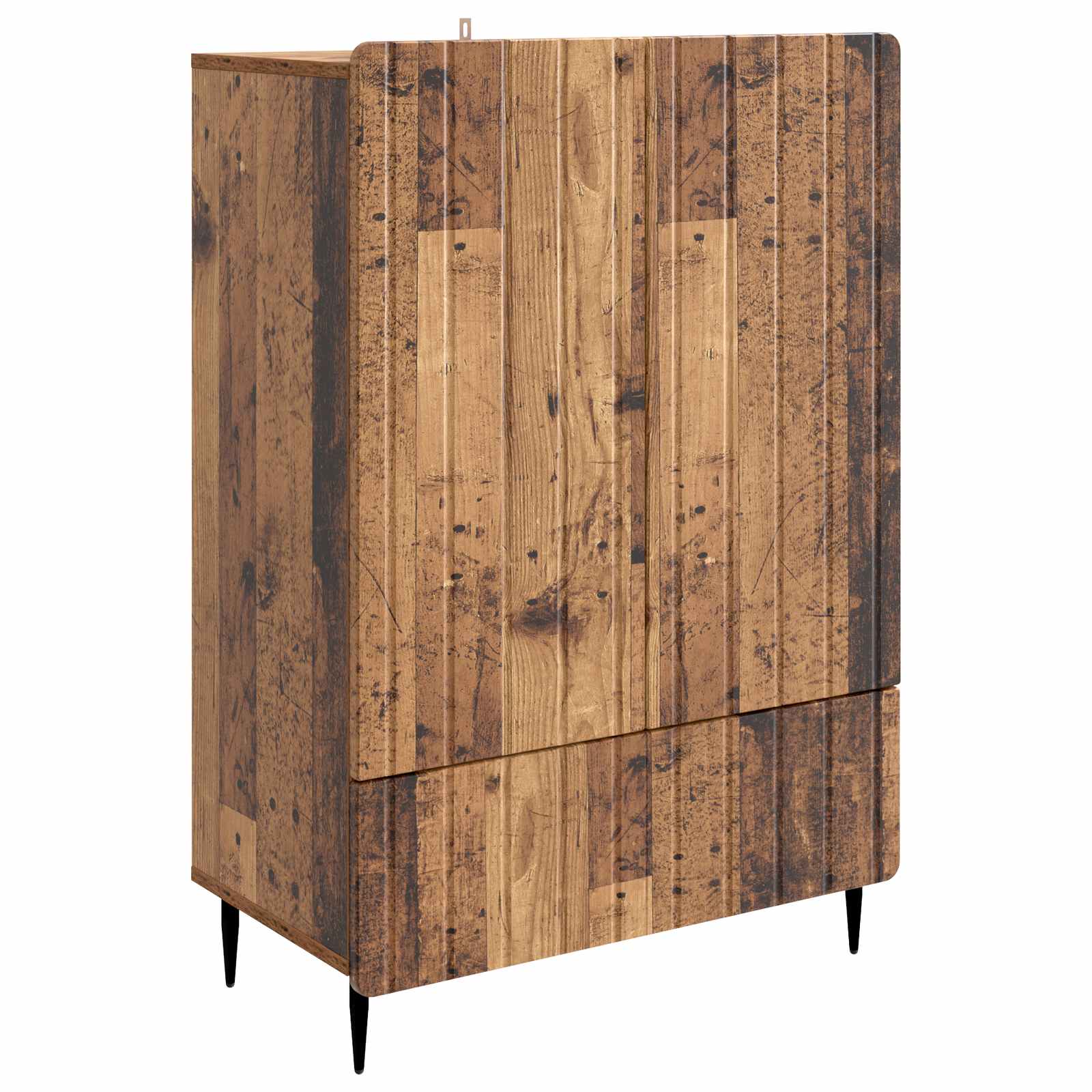 vidaXL Bufet Stare drewno 66 x 34,5 x 97 cm Drewno inżynieryjne