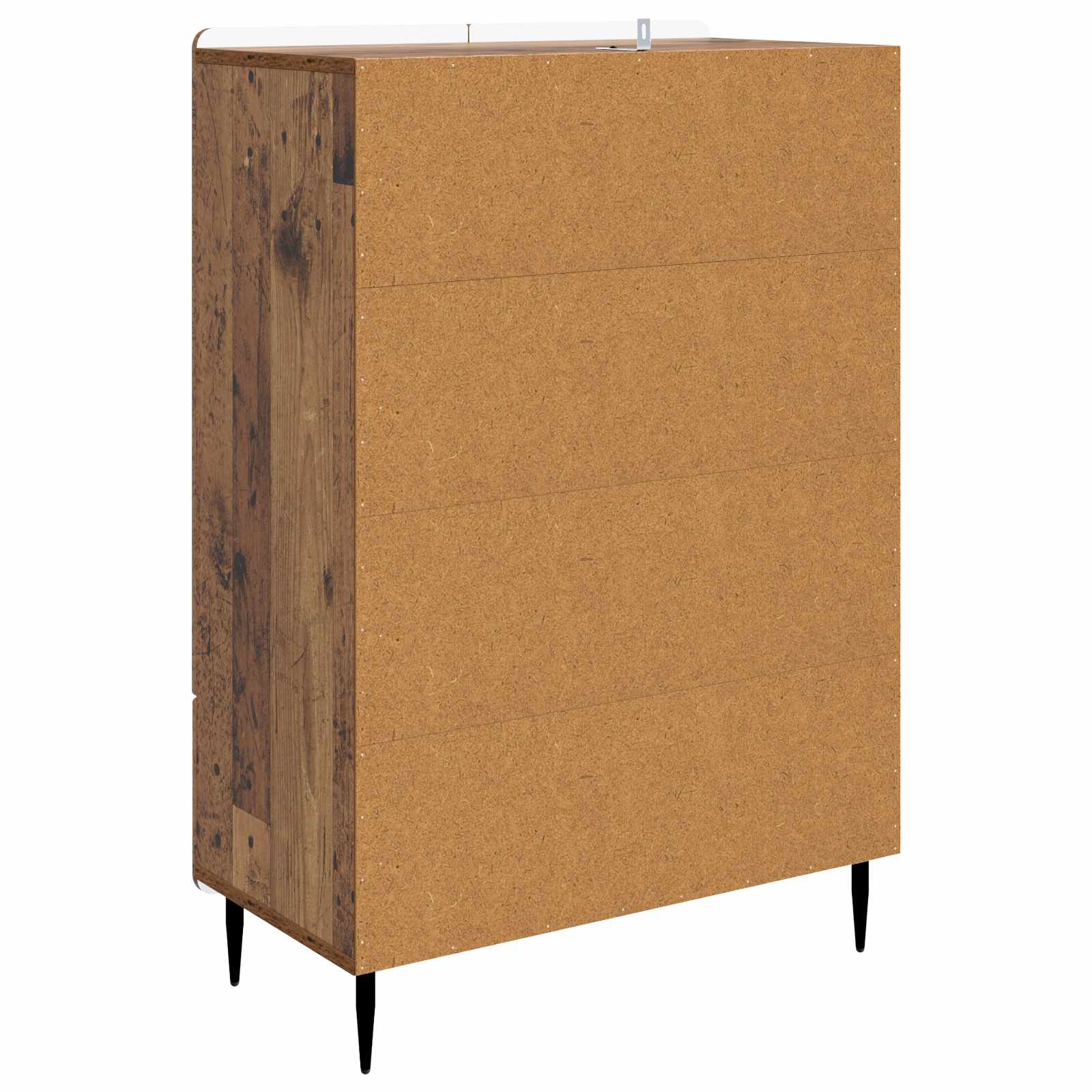 vidaXL Bufet Stare drewno 66 x 34,5 x 97 cm Drewno inżynieryjne