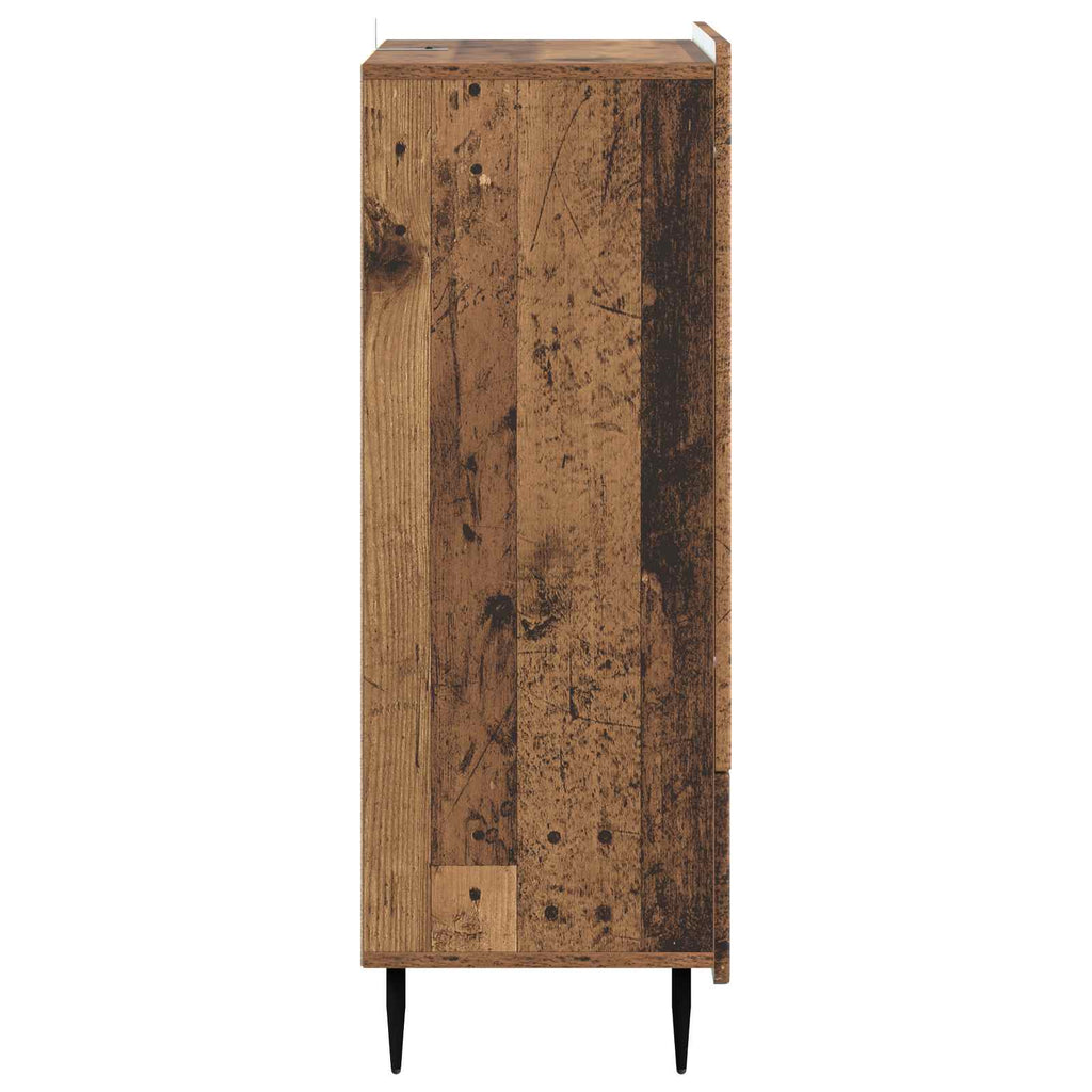 vidaXL Bufet Stare drewno 66 x 34,5 x 97 cm Drewno inżynieryjne