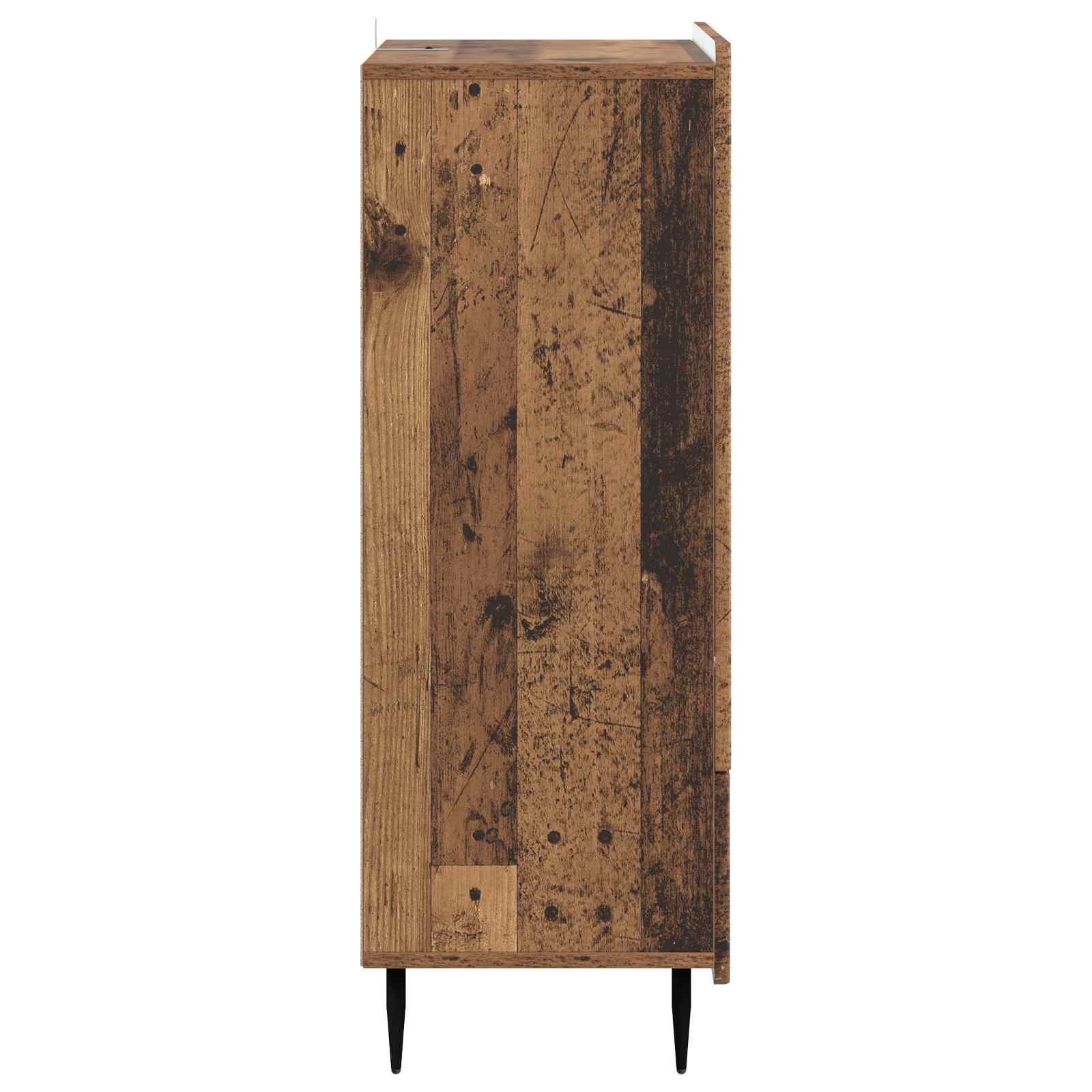 vidaXL Bufet Stare drewno 66 x 34,5 x 97 cm Drewno inżynieryjne