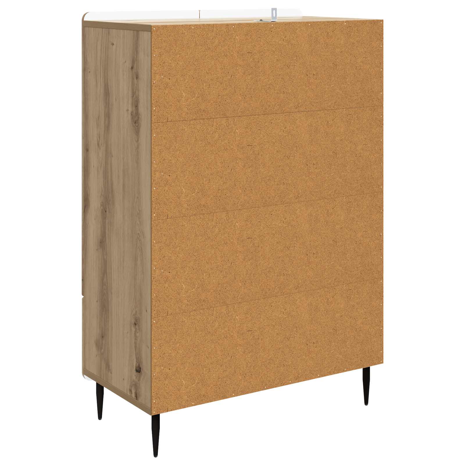 vidaXL Bufet Dąb artisan 66 x 34,5 x 97 cm Drewno inżynieryjne