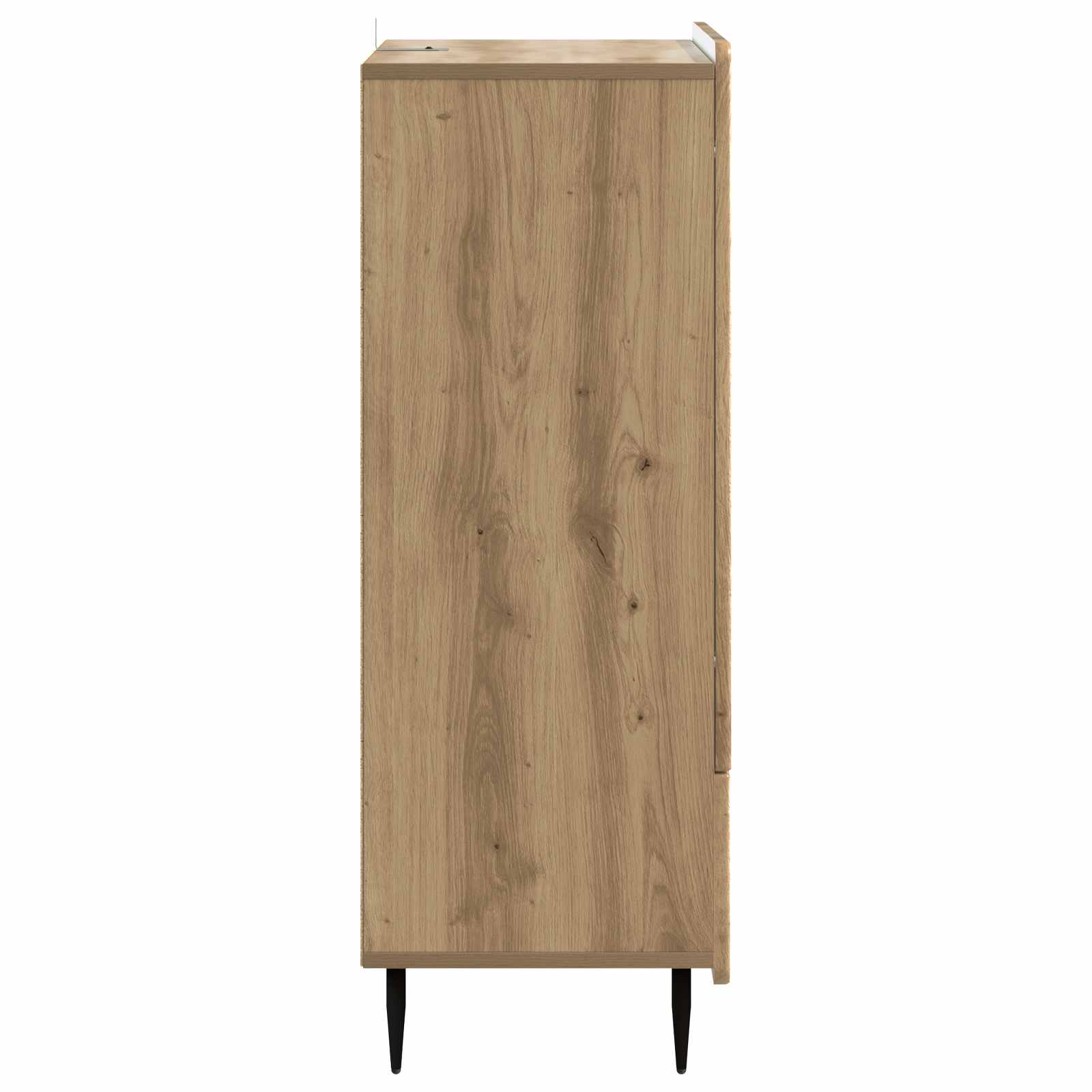 vidaXL Bufet Dąb artisan 66 x 34,5 x 97 cm Drewno inżynieryjne