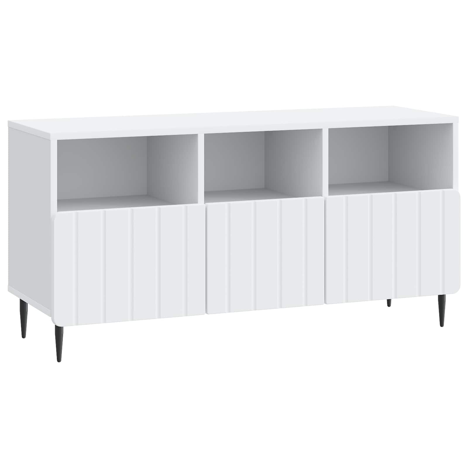 vidaXL Szafka pod telewizor z szufladą Biały 102 x 34,5 x 50 cm