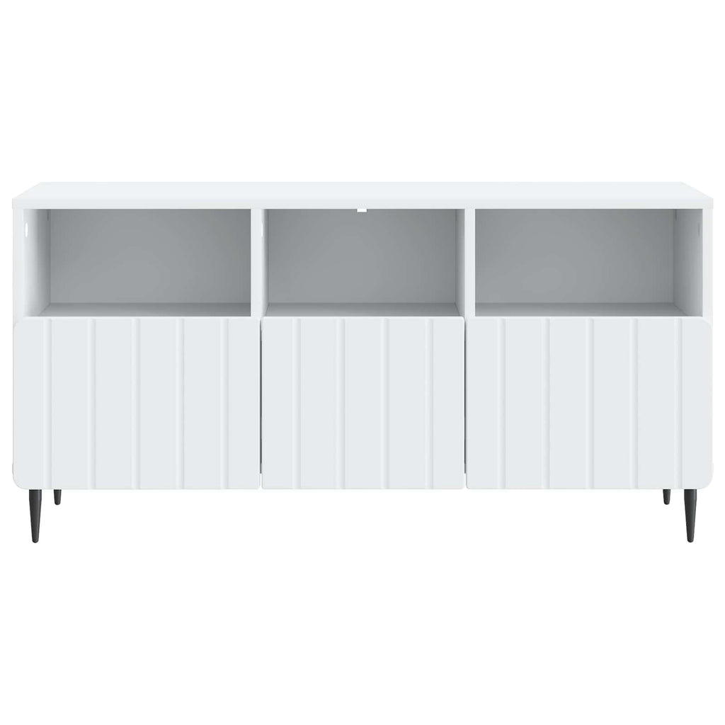 vidaXL Szafka pod telewizor z szufladą Biały 102 x 34,5 x 50 cm