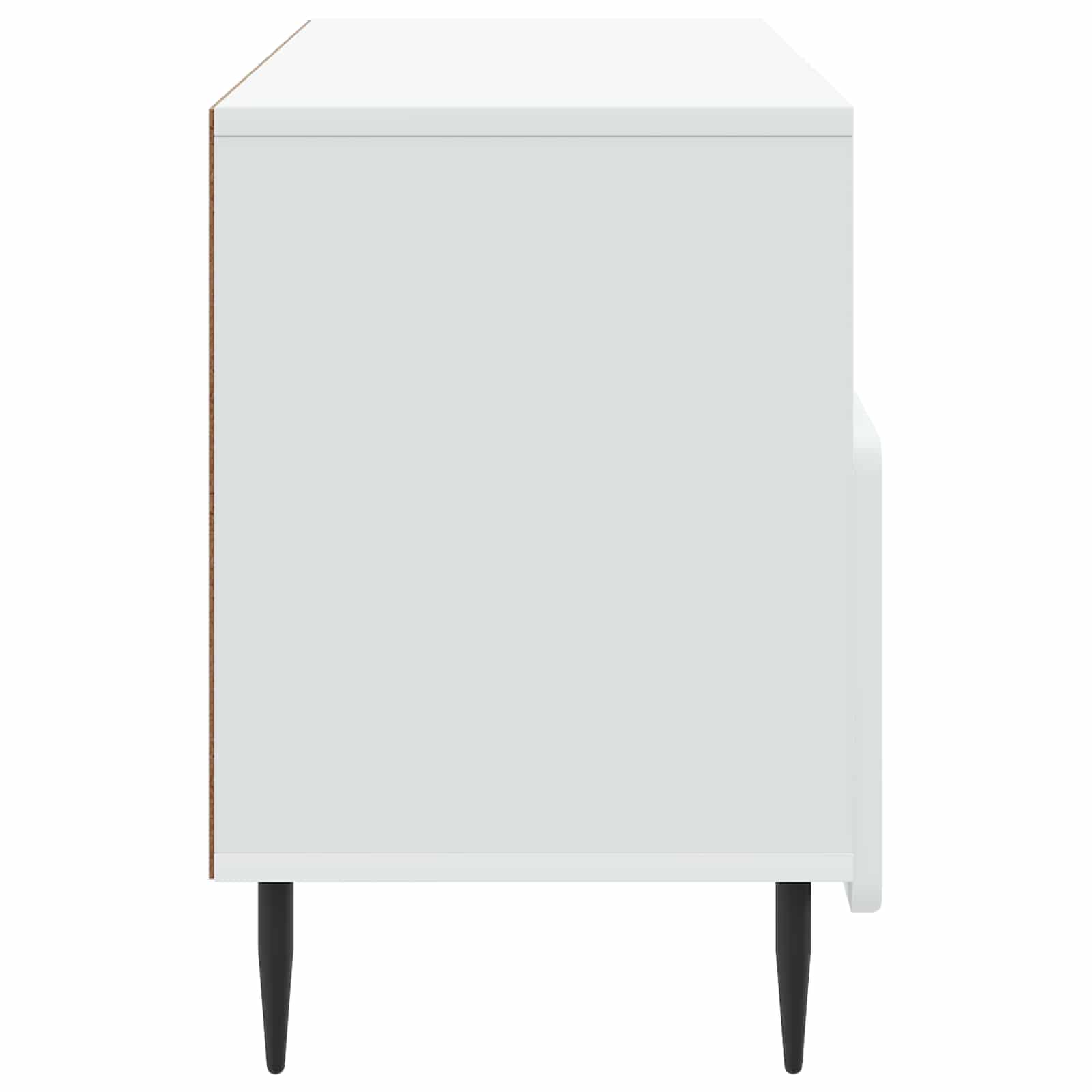 vidaXL Szafka pod telewizor z szufladą Biały 102 x 34,5 x 50 cm