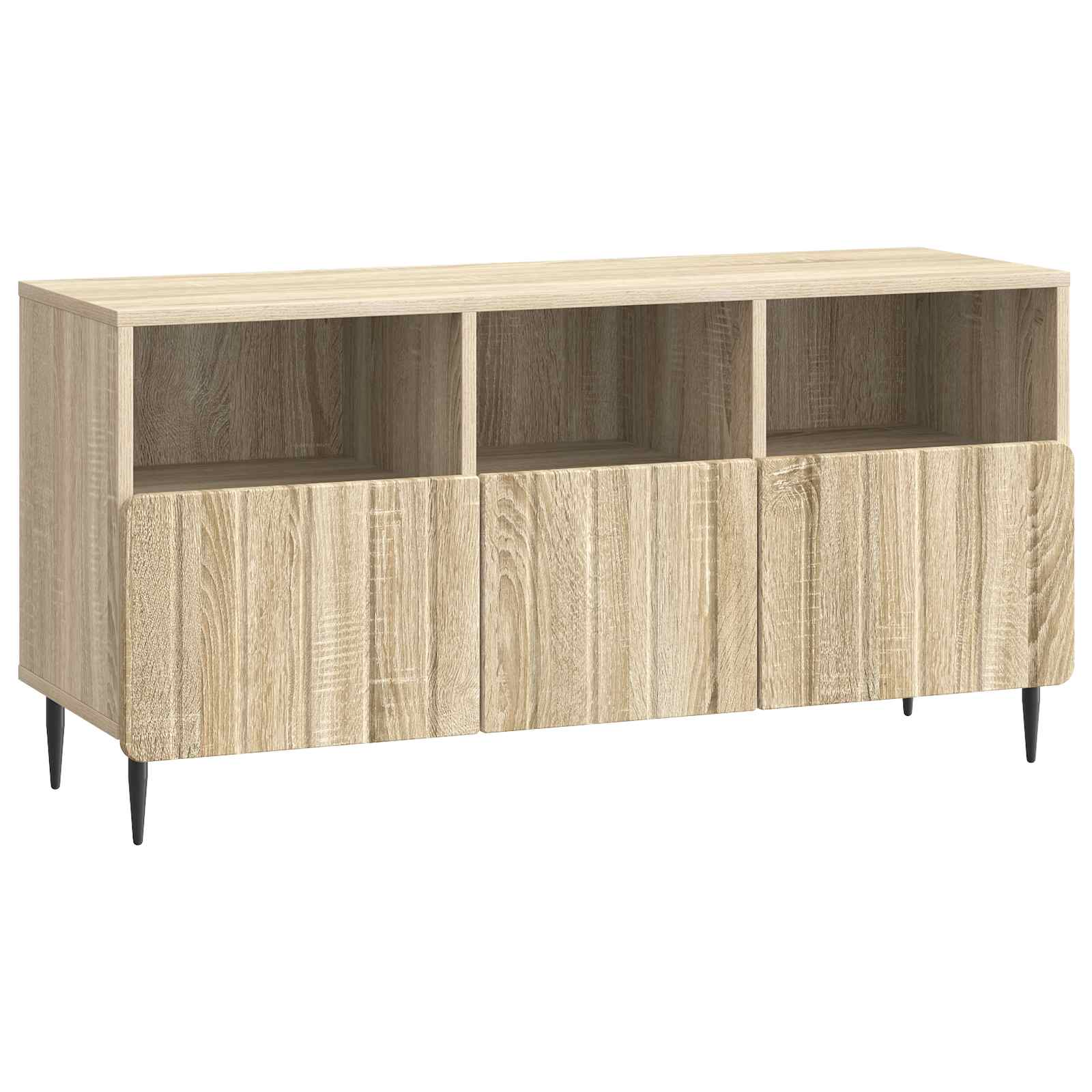 vidaXL Szafka pod telewizor z szufladą dąb Sonoma 102 x 34,5 x 50 cm