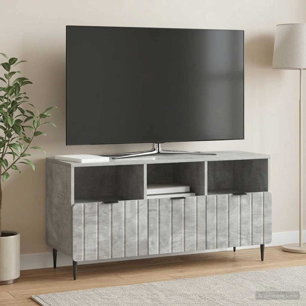vidaXL Szafka pod telewizor Betonowy szary 102 x 34,5 x 50 cm