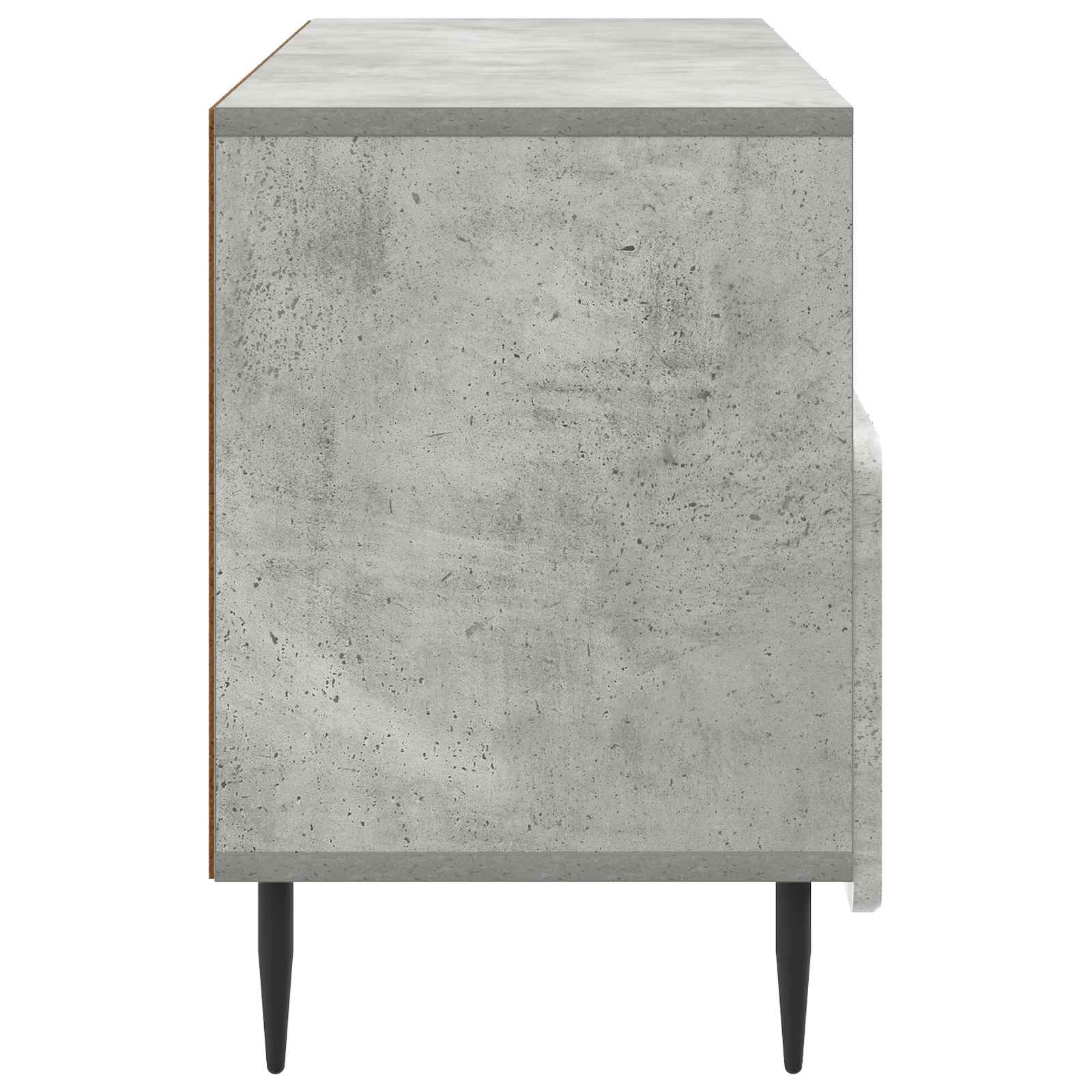 vidaXL Szafka pod telewizor Betonowy szary 102 x 34,5 x 50 cm