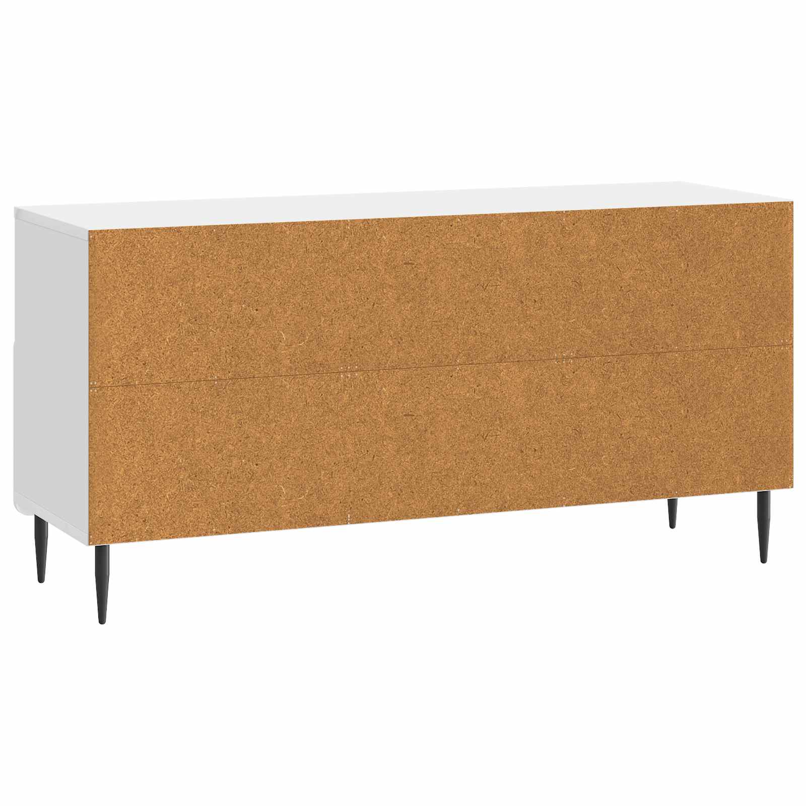 vidaXL Szafka pod telewizor Biały wysoki połysk 102 x 34,5 x 50 cm