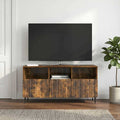 vidaXL Szafka pod telewizor z szufladą Dąb wędzony 102 x 34,5 x 50 cm