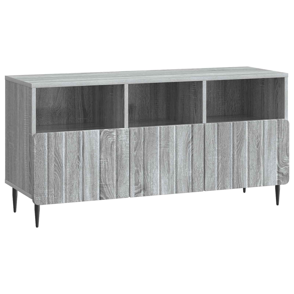vidaXL Szafka pod telewizor z szufladą Szary Sonoma 102 x 34,5 x 50 cm