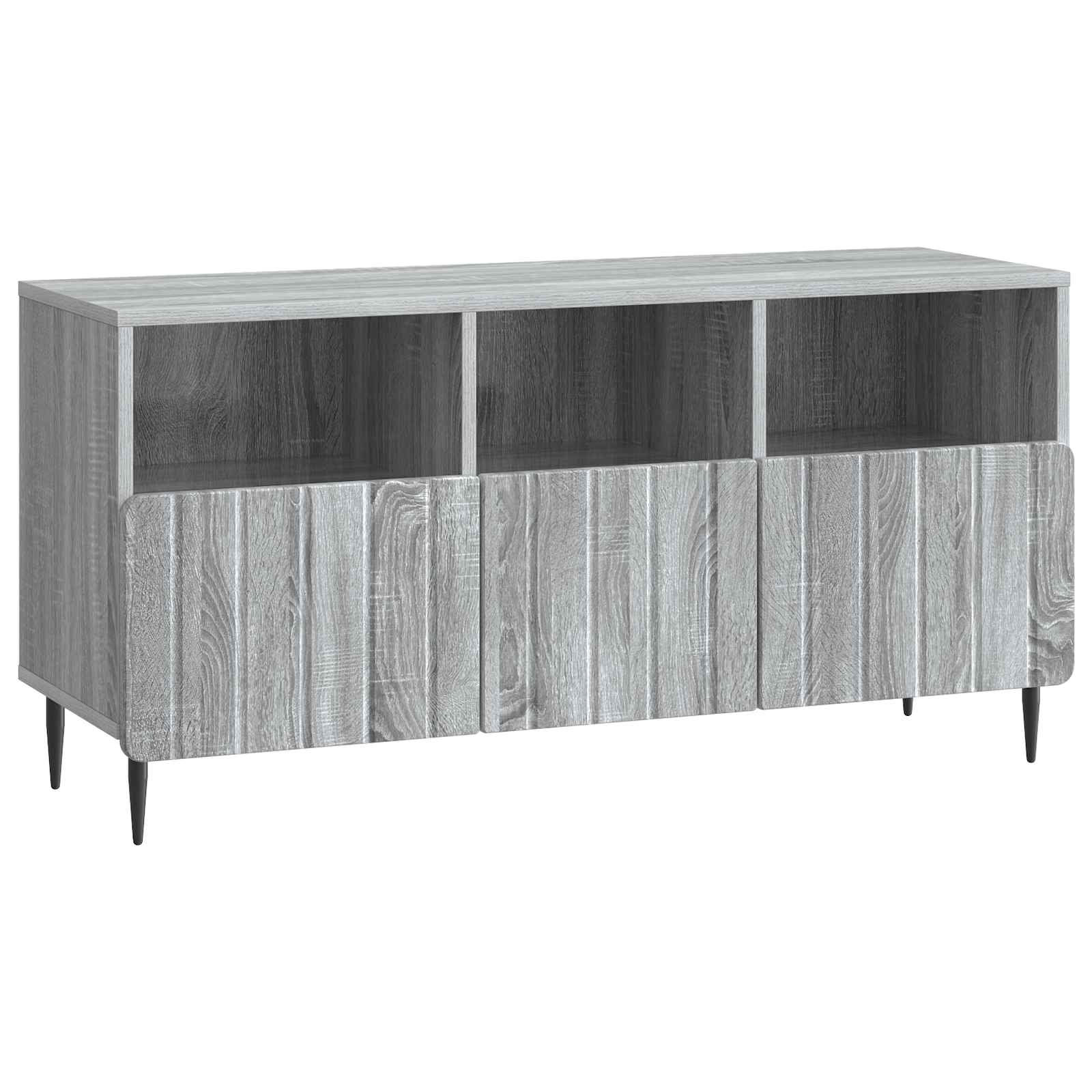 vidaXL Szafka pod telewizor z szufladą Szary Sonoma 102 x 34,5 x 50 cm