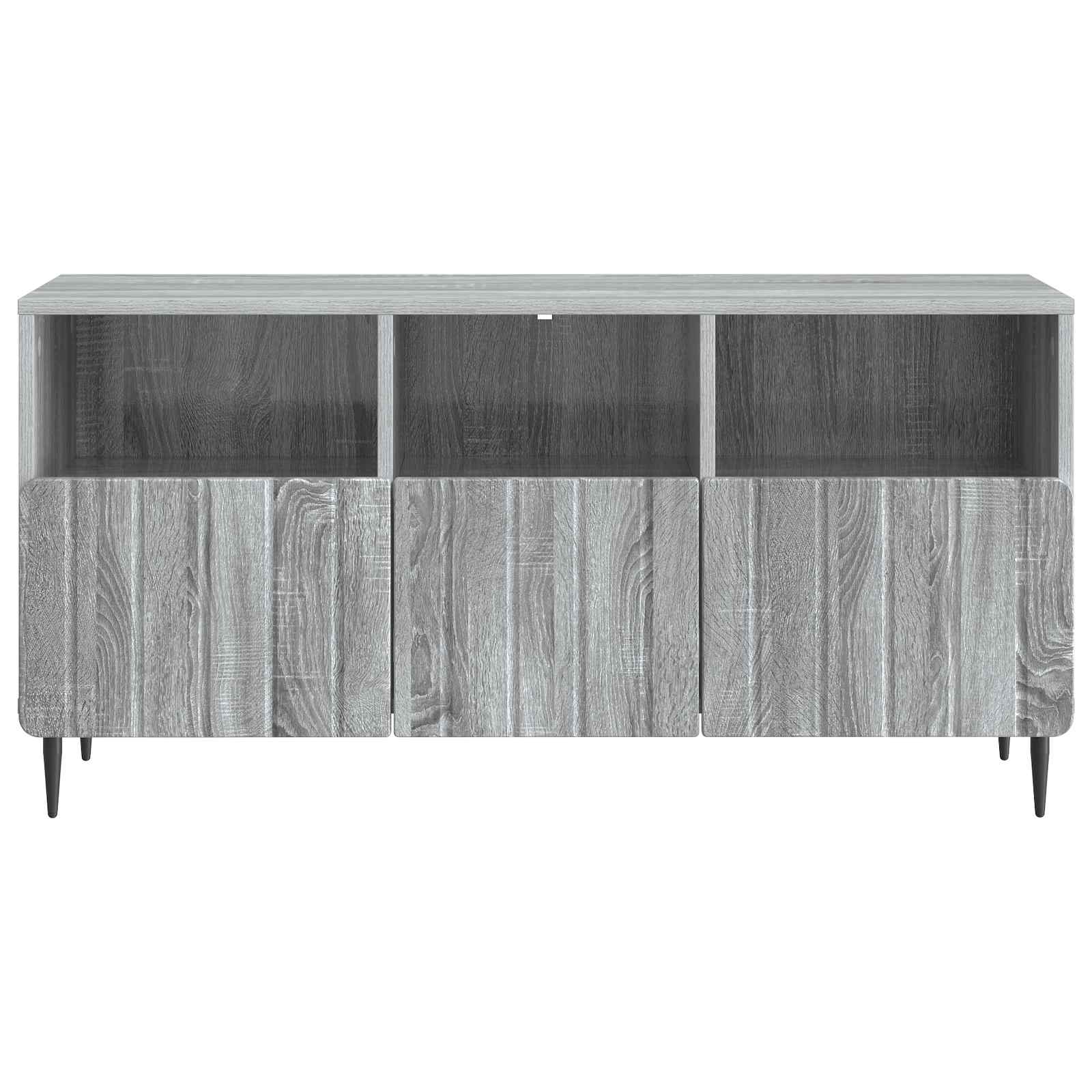 vidaXL Szafka pod telewizor z szufladą Szary Sonoma 102 x 34,5 x 50 cm