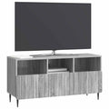vidaXL Szafka pod telewizor z szufladą Szary Sonoma 102 x 34,5 x 50 cm