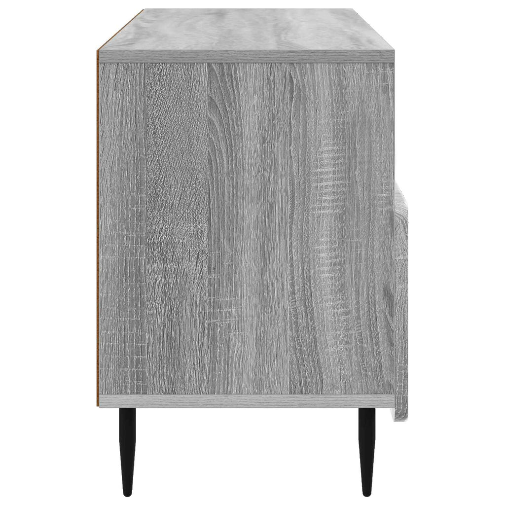 vidaXL Szafka pod telewizor z szufladą Szary Sonoma 102 x 34,5 x 50 cm