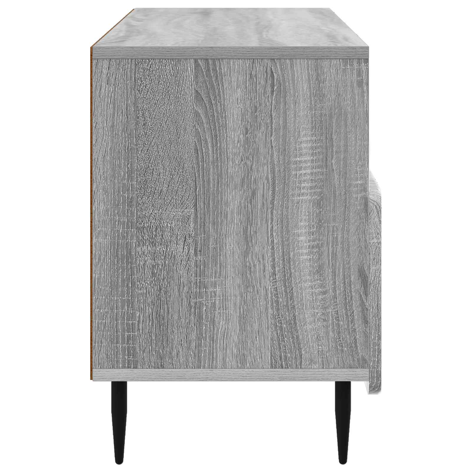 vidaXL Szafka pod telewizor z szufladą Szary Sonoma 102 x 34,5 x 50 cm
