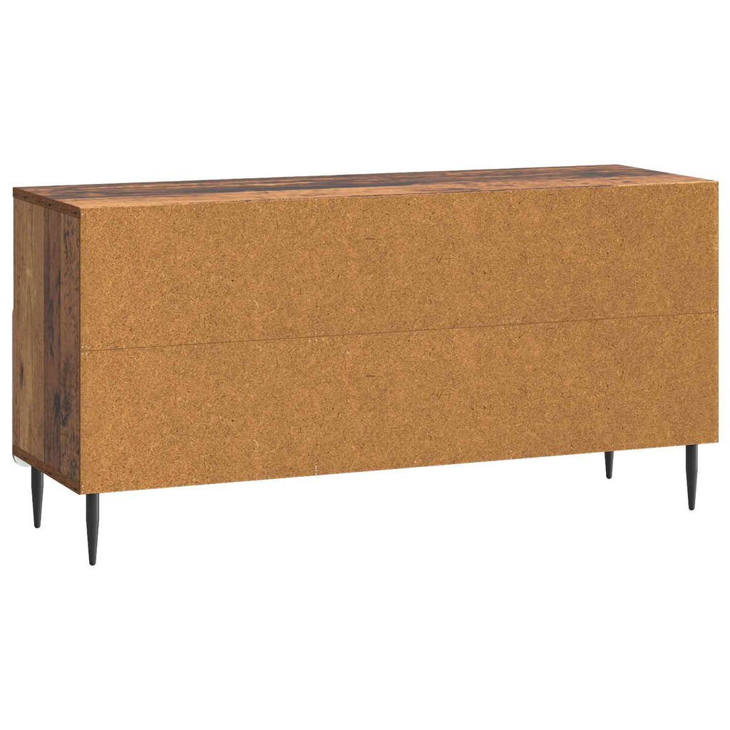 vidaXL Szafka pod telewizor z szufladą Stare drewno 102 x 34,5 x 50 cm
