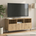 vidaXL Szafka pod telewizor 102 x 34,5 x 50 cm Dąb artisan