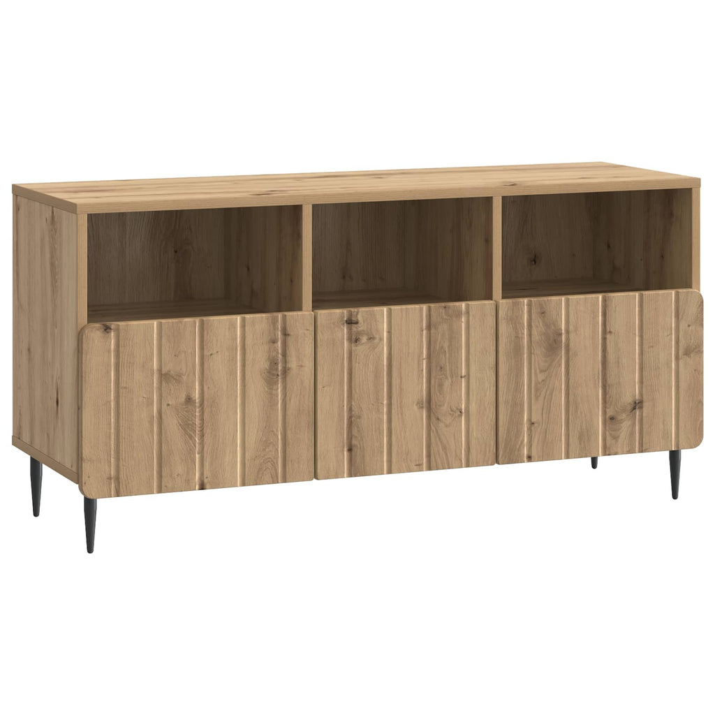 vidaXL Szafka pod telewizor z szufladą Dąb artisan 102 x 34,5 x 50 cm