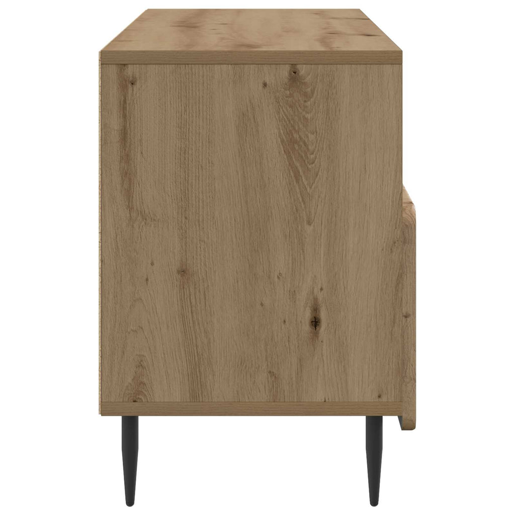 vidaXL Szafka pod telewizor z szufladą Dąb artisan 102 x 34,5 x 50 cm