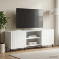 vidaXL Szafka pod telewizor Biały 150 x 31 x 52 cm Drewno inżynieryjne