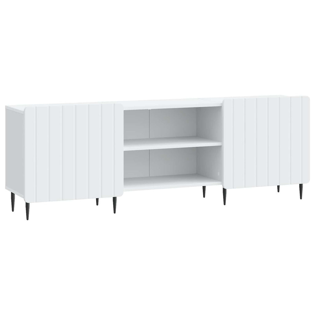 vidaXL Szafka pod telewizor Biały 150 x 31 x 52 cm Drewno inżynieryjne