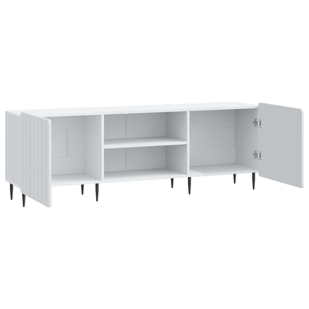 vidaXL Szafka pod telewizor Biały 150 x 31 x 52 cm Drewno inżynieryjne