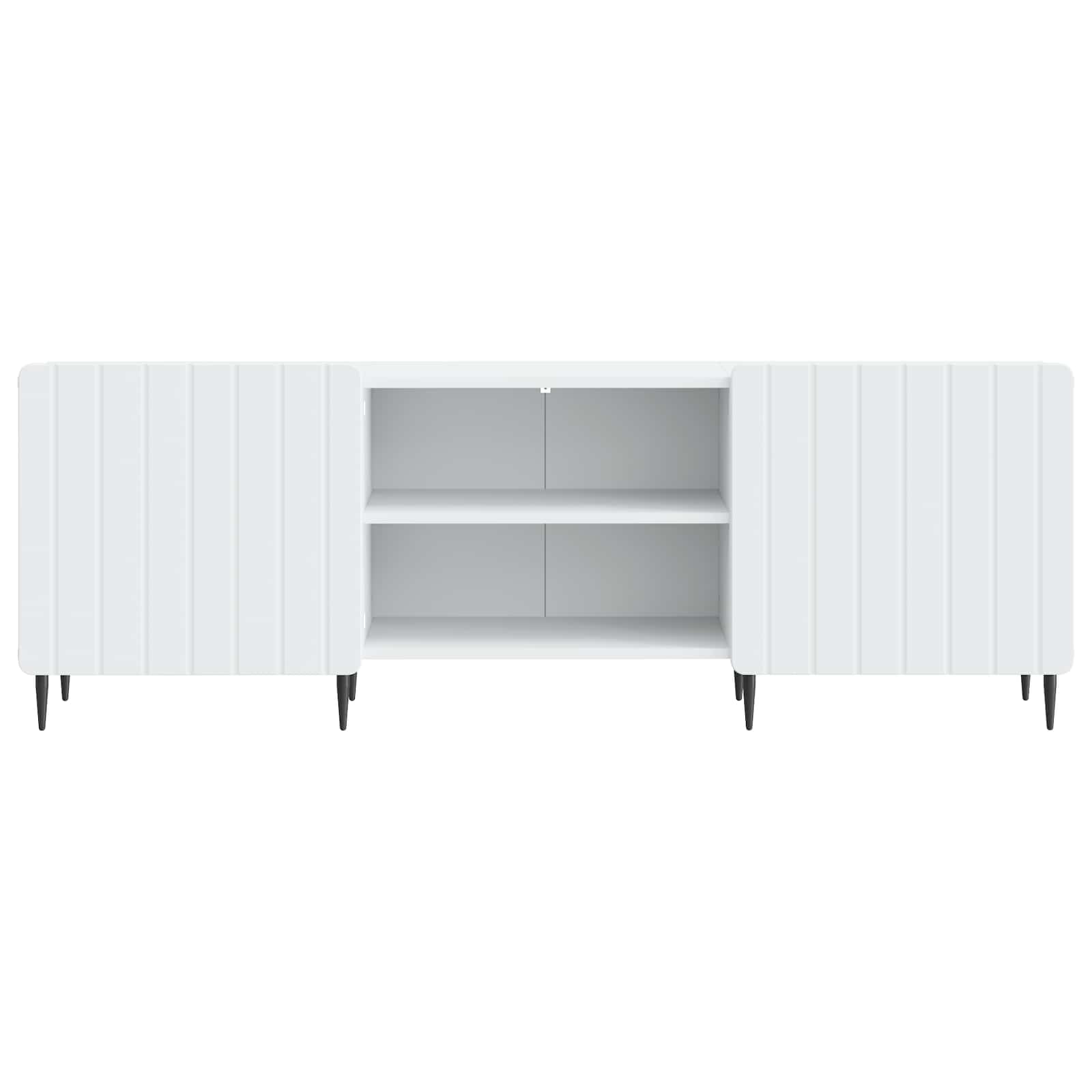 vidaXL Szafka pod telewizor Biały 150 x 31 x 52 cm Drewno inżynieryjne