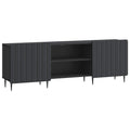 vidaXL Szafka pod telewizor Czarny 150 x 31 x 52 cm
