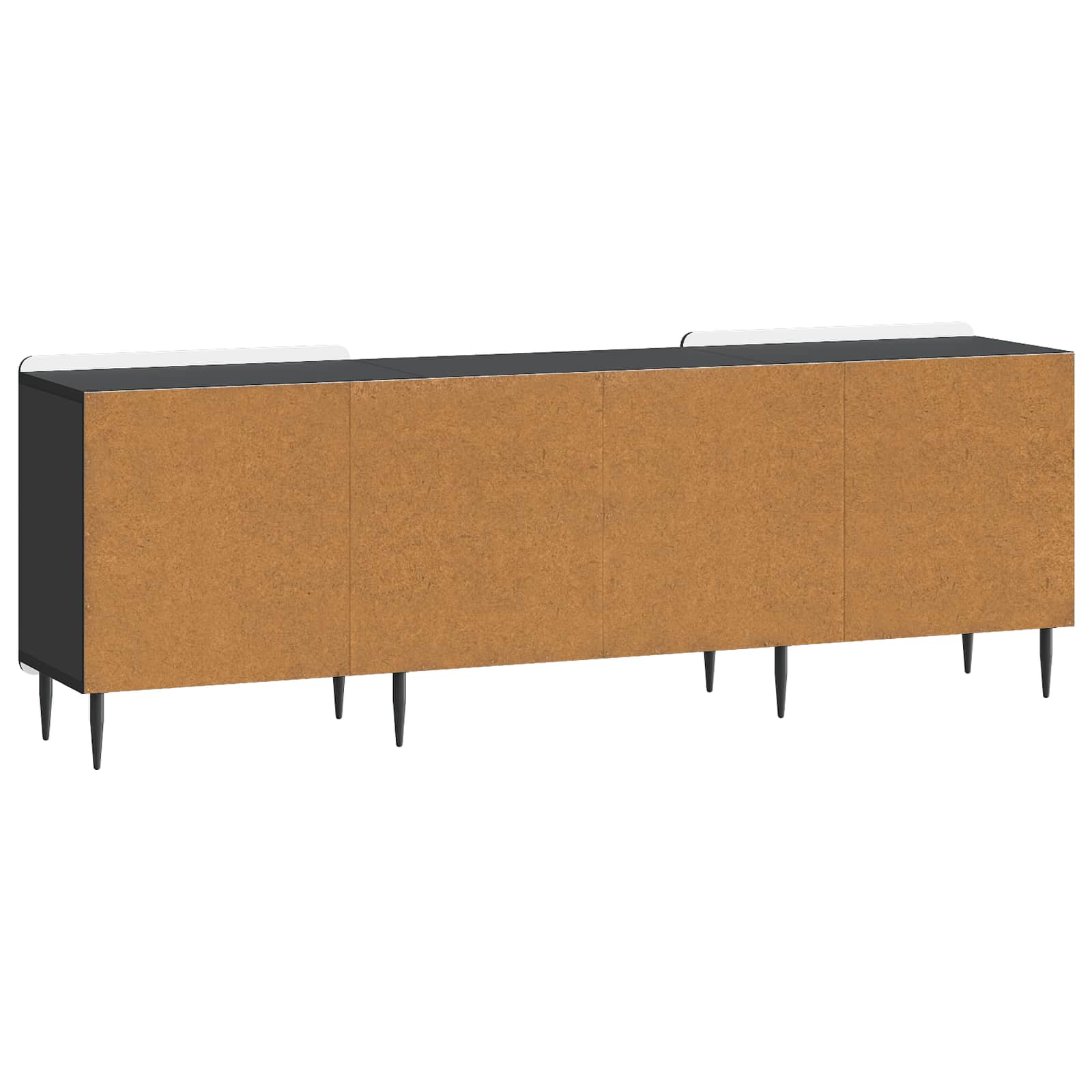 vidaXL Szafka pod telewizor Czarny 150 x 31 x 52 cm